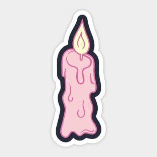 Hallowen Candle Sticker